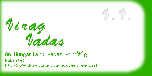virag vadas business card